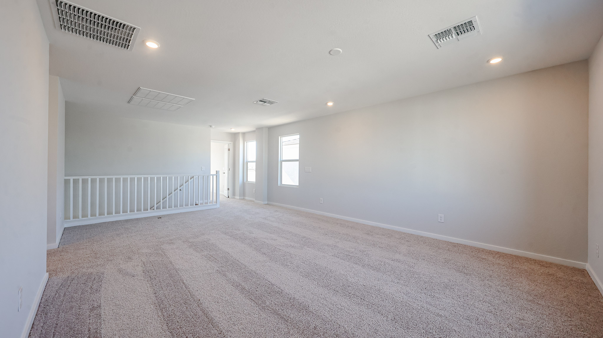 A large empty room.