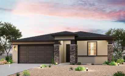 A house with a driveway.