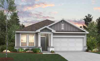 A house with a driveway.