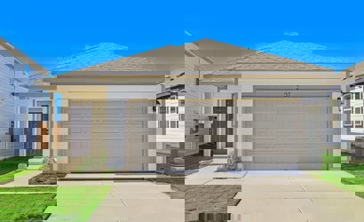 A garage with a garage.