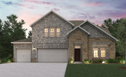 A house with a driveway.