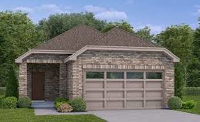 A house with a garage.