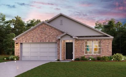 A house with a garage.