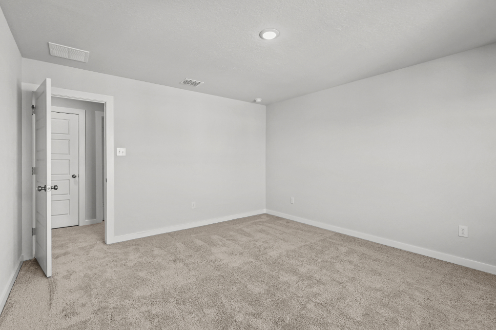 A room with white walls.