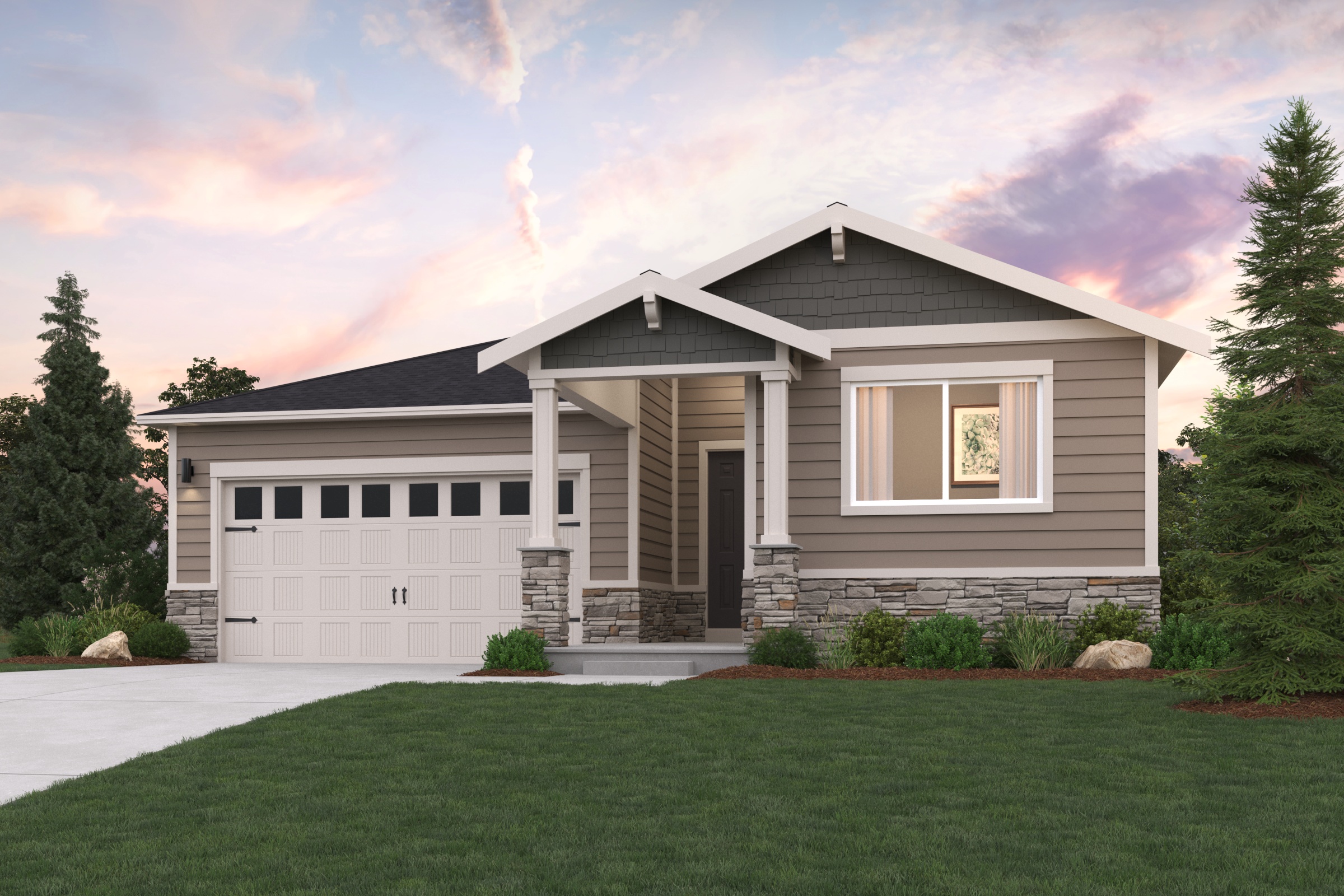 Biscayne floor plan elevation B