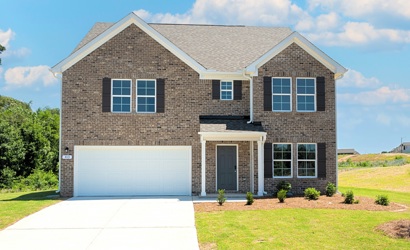 A house with a garage.