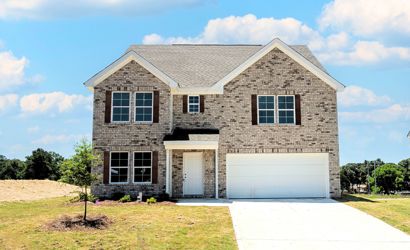 A house with a garage.