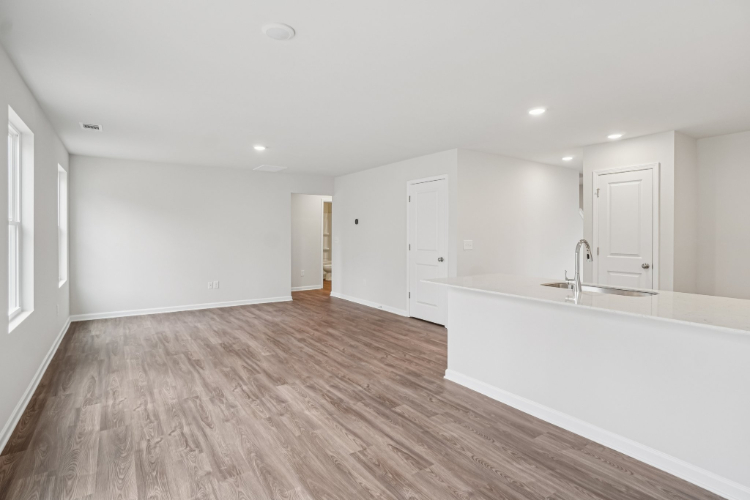 A large empty bathroom.